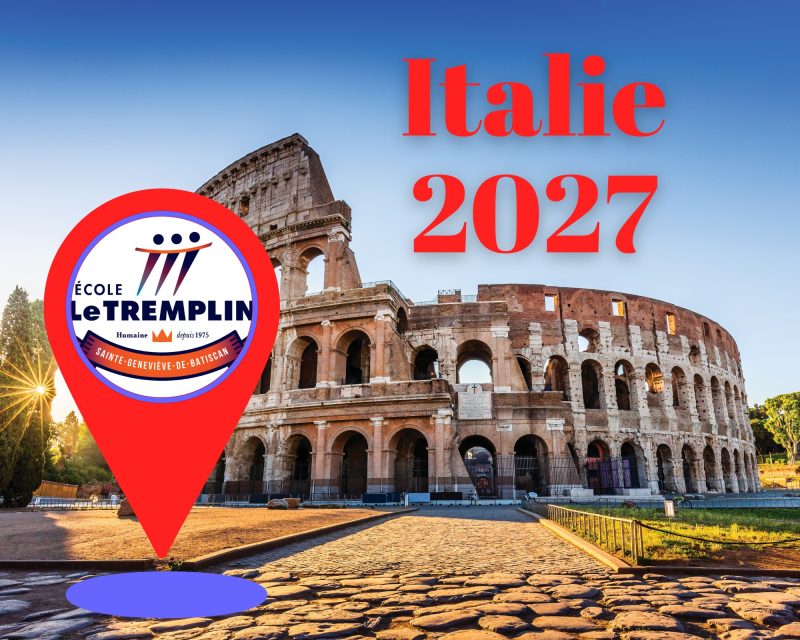 Voyage en Italie sec.4-5 (2027)